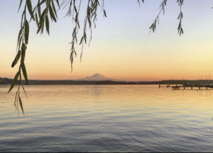 Sunset at Madrona Park & Beach